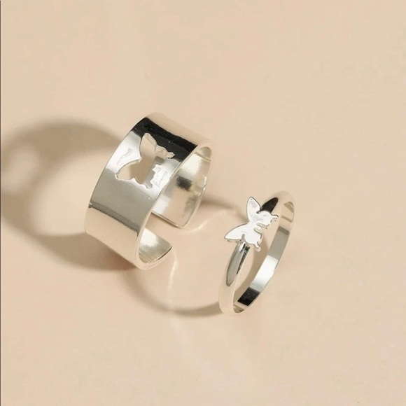 Butterfly Ring Set - Picture 3 of 3